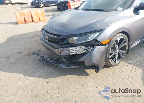 2021 Honda Civic Sport из США, поврежденный, VIN 2HGFC2F86MH523312